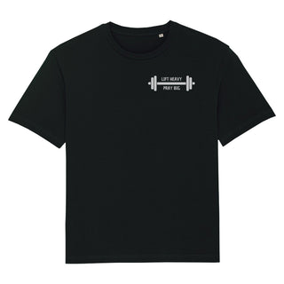 Lift Heavy Gym Oversized Shirt, Motivdetail