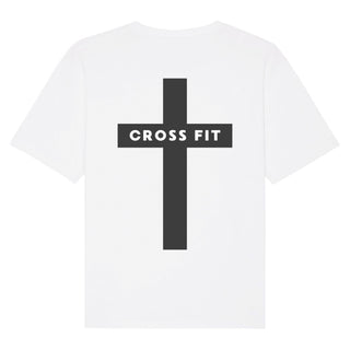 Cross Fit Gym Oversized Shirt BackPrint, Motivdetail