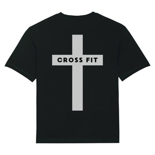 Cross Fit Gym Oversized Shirt BackPrint, Vorderansicht