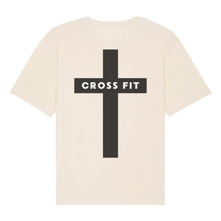 Cross Fit Gym Oversized Shirt BackPrint, Rueckansicht