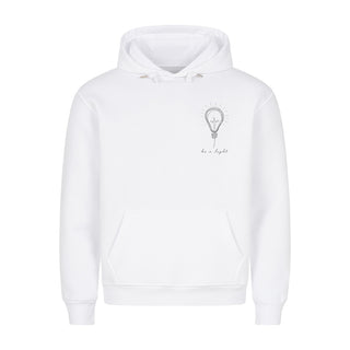 Be a light Hoodie, Motivdetail