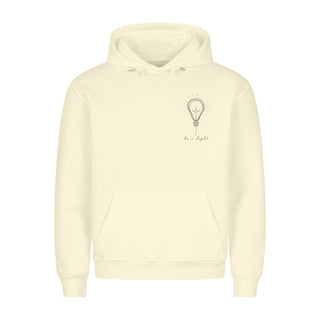 Be a light Hoodie, Rueckansicht