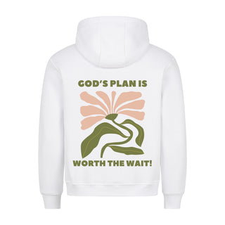 GOD'S PLAN HOODIE Back Print, Motivdetail