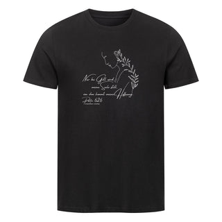 Nur bei Gott Shirt, Motivdetail