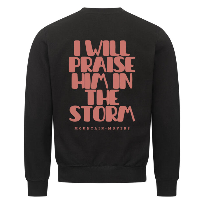 Ik zal hem prijzen Sweatshirt Rugprint