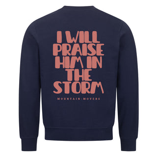 I will praise him Sweatshirt BackPrint, Rueckansicht