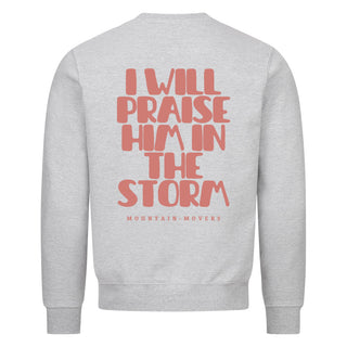 I will praise him Sweatshirt BackPrint, Vorderansicht