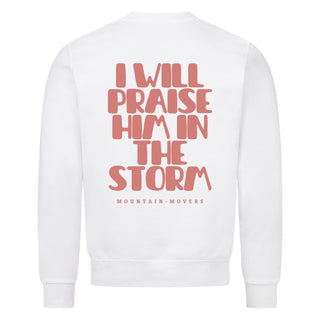I will praise him Sweatshirt BackPrint, Motivdetail