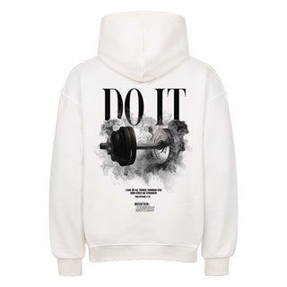 Do it Streetwear Oversized Hoodie, Motivdetail