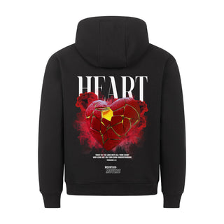 Heart Streetwear Hoodie BackPrint, Motivdetail