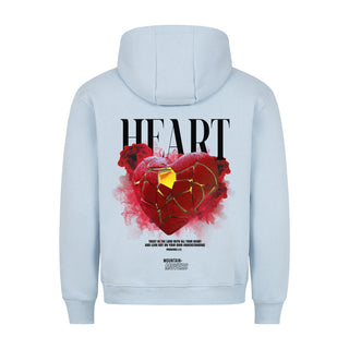 Heart Streetwear Hoodie BackPrint, Vorderansicht
