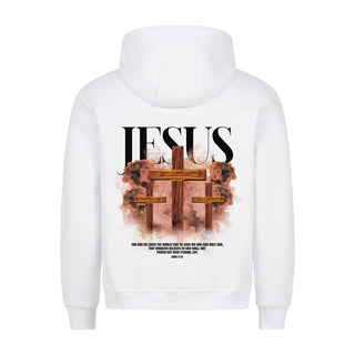 Jesus Streetwear Hoodie BackPrint, Motivdetail
