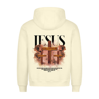 Jesus Streetwear Hoodie BackPrint, Vorderansicht
