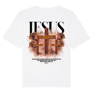 Jesus Streetwear Oversized Shirt BackPrint, Vorderansicht
