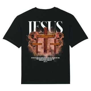 Jesus Streetwear Oversized Shirt BackPrint, Motivdetail