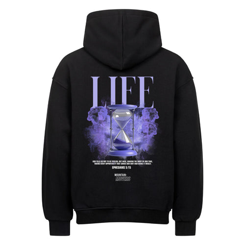 Life Streetwear oversized hoodie met rugprint