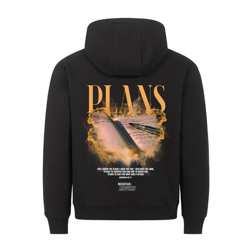 Plans Streetwear Hoodie BackPrint