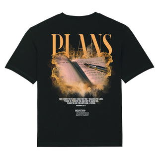 Plans Streetwear Oversized T-Shirt BackPrint, Motivdetail