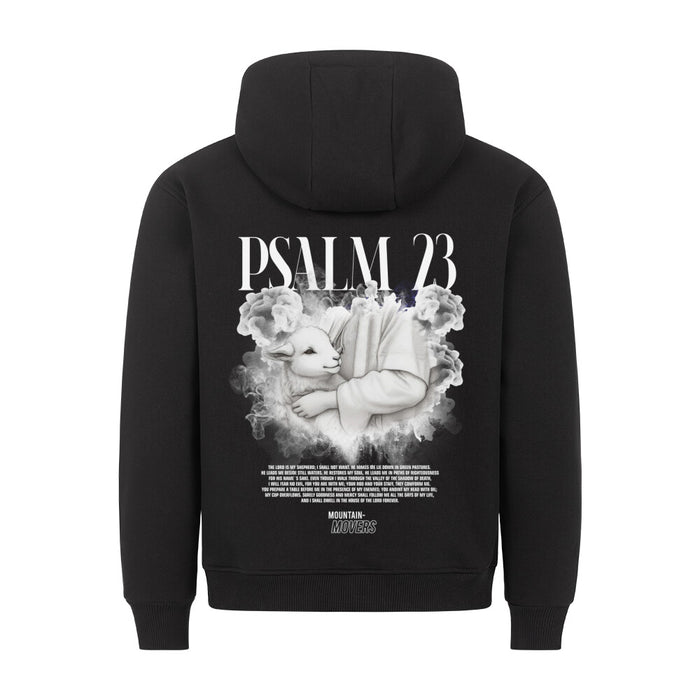 Psalm 23 streetwear hoodie met rugprint