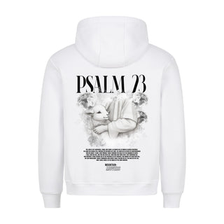Psalm 23 Streetwear Hoodie BackPrint, Motivdetail