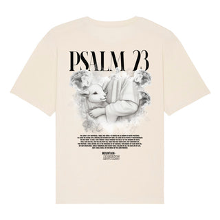 Psalm 23 Streetwear Oversized Shirt BackPrint, Rueckansicht