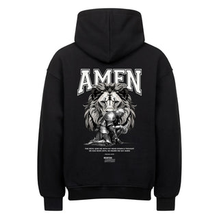 Amen Oversized Hoodie BackPrint, Motivdetail