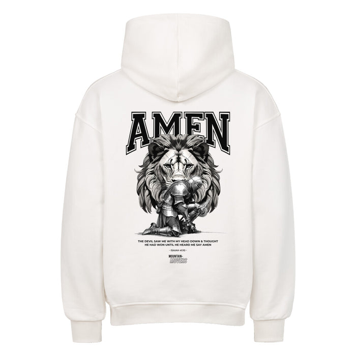 Amen oversized hoodie backprint