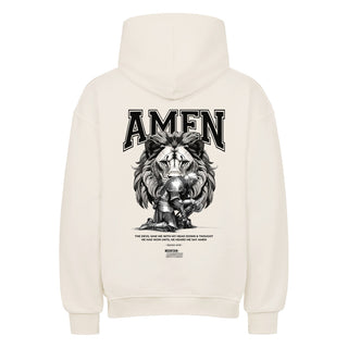 Amen Oversized Hoodie BackPrint, Vorderansicht