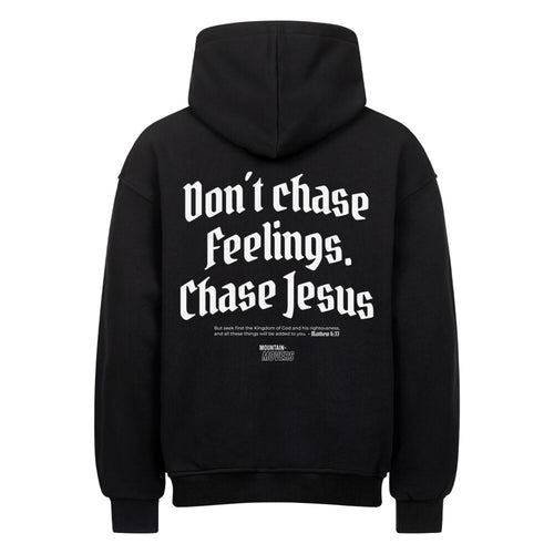 Chase Jesus Oversized Hoodie Backprint