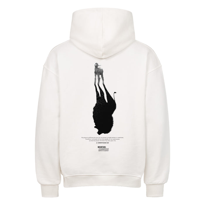 Power of Christ Oversized Hoodie Backprint