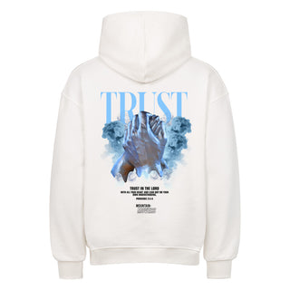 Trust Streetwear Oversized Hoodie BackPrint, Motivdetail