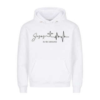 Jesus is my lifeline Hoodie, Motivdetail