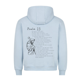Psalm 23 Text Hoodie BackPrint, Vorderansicht