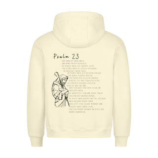 Psalm 23 Text Hoodie BackPrint, Rueckansicht