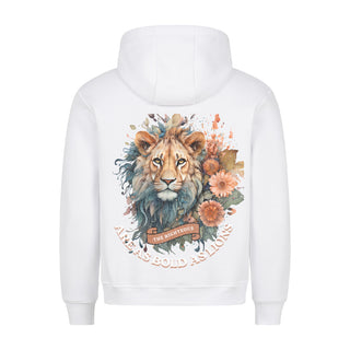 Bold as Lions Hoodie BackPrint, Motivdetail