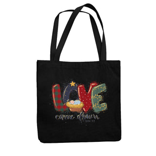 Love came down Christmas Tragetasche, Motivdetail
