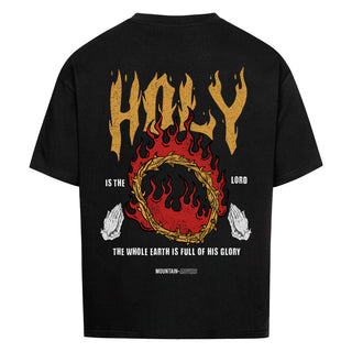 Holy Fire Streetwear Oversized Shirt BackPrint, Motivdetail