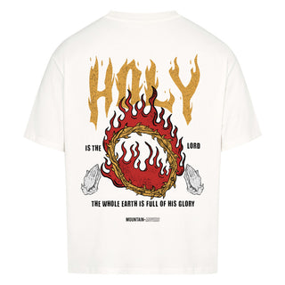 Holy Fire Streetwear Oversized Shirt BackPrint, Vorderansicht