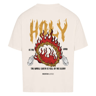 Holy Fire Streetwear Oversized Shirt BackPrint, Rueckansicht