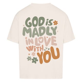 Madly in Love Oversized Shirt BackPrint, Rueckansicht