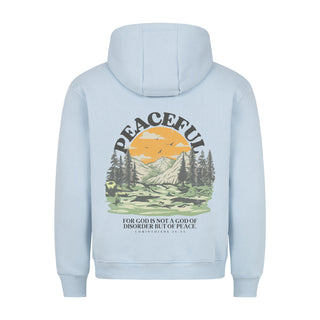 Peaceful Hoodie BackPrint, Vorderansicht