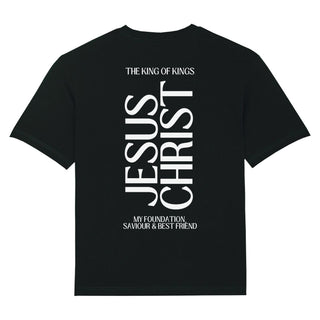 King Jesus Christ Oversized Shirt BackPrint, Motivdetail
