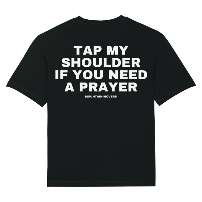 Tap My Shoulder Oversized T-Shirt Backprint