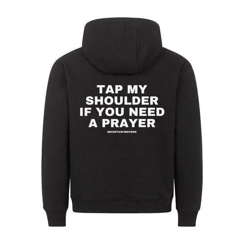 Tik op mijn schouderhoodie Rugprint