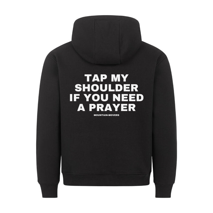 Tik op mijn schouderhoodie Rugprint