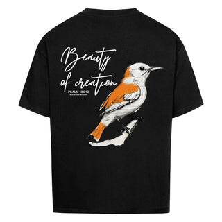Beauty of Creation Oversized Shirt BackPrint, Motivdetail