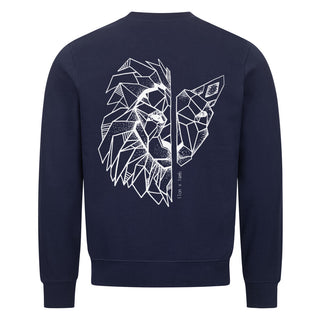 Lion X Lamb Sweatshirt BackPrint, Motivdetail