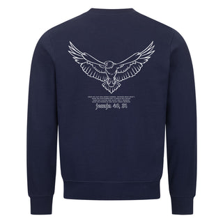 Adler Sweatshirt BackPrint, Nahaufnahme