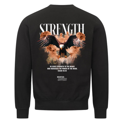 Sterkte streetwear sweatshirt met rugprint