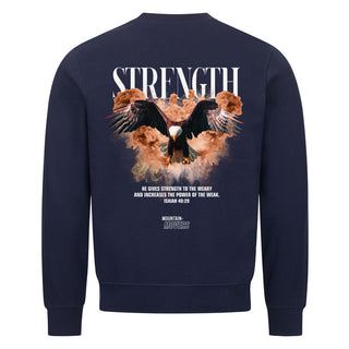 Strength Streetwear Sweatshirt BackPrint, Motivdetail